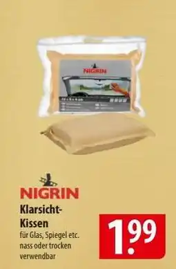 Famila Nord Ost Nigrin Klarsicht-Kissen Angebot