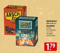 Famila Nord Ost Glückskekse Shot or not oder Arschkeks Angebot