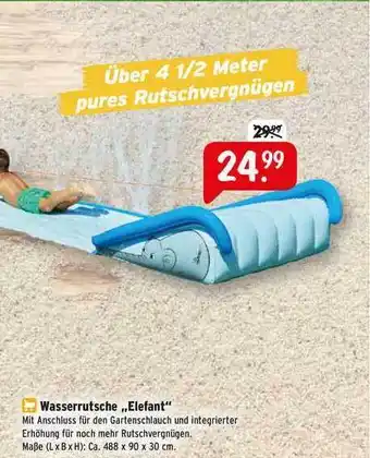 Raiffeisen Markt Wasserrutsche „Elefant” Angebot