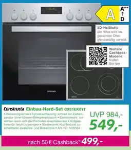 EP Constructa Einbau-Herd-Set CX31EK01T Angebot