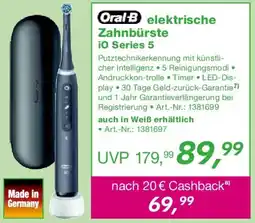 EP Oral-B elektrische Zahnbürste iO Series 5 Angebot