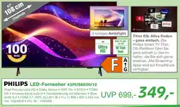 EP PHILIPS LED-Fernseher 43PUS8500/12 Angebot