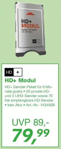 EP HD+ Modul Angebot