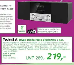 EP TechniSat DAB+ Digitalradio DIGITRADIO 3 ASA Angebot