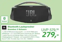 EP JBL Bluetooth-Lautsprecher Boombox 3 Schwarz Angebot