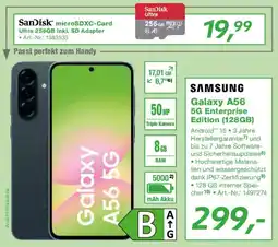 EP SAMSUNG Galaxy A56 5G Enterprise Edition (128GB) Angebot