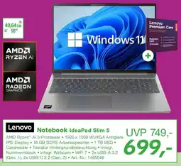 EP Lenovo Notebook IdeaPad Slim 5 Angebot
