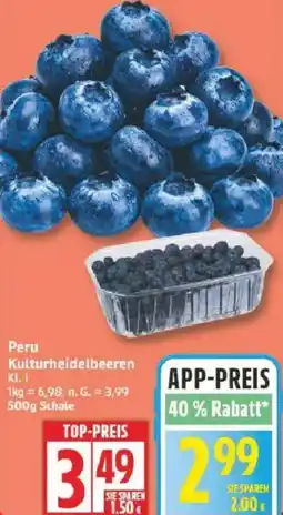 Edeka Peru Kulturheidelbeeren Angebot