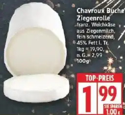 Edeka Chavroux Buche Ziegenrolle Angebot