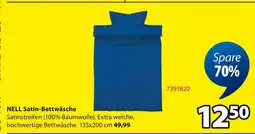 Jysk Satin-bettwäsche nell Angebot