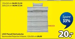 Jysk Lissi flanell-bettwäsche Angebot