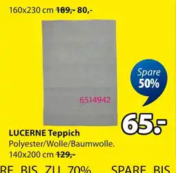 Jysk Lucerne teppich Angebot