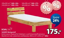 Jysk Royaloak sageby bettgestell Angebot