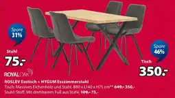 Jysk Royaloak hygum esszimmerstuhl Angebot