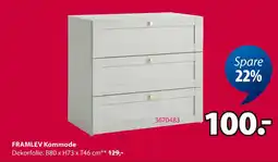Jysk Framlev kommode Angebot