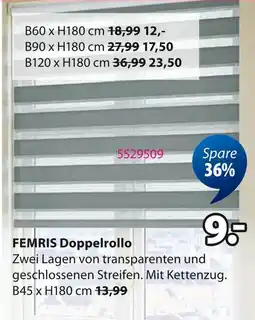 Jysk Femris doppelrollo Angebot