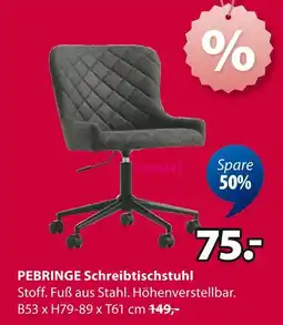 Jysk Pebringe schreibtischstuhl Angebot