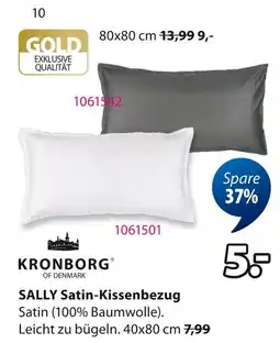 Jysk Kronborg sally satin-kissenbezug Angebot