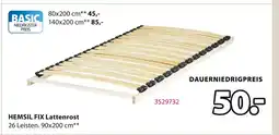 Jysk Hemsil fix lattenrost Angebot