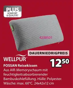 Jysk Wellpur fossan reisekissen Angebot