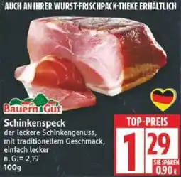 Edeka Bauern Gut Schinkenspeck Angebot