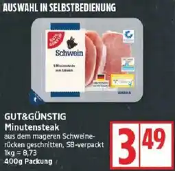 Edeka GUT&GÜNSTIG Minutensteak Angebot