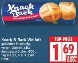 Edeka Knack & Back Vielfalt Angebot
