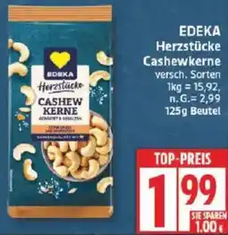 Edeka EDEKA Herzstücke Cashewkerne Angebot