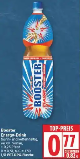 Edeka Booster Energy-Drink Angebot
