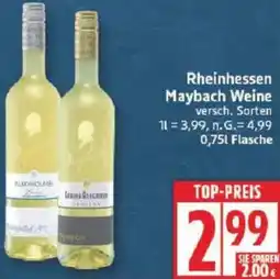 Edeka Rheinhessen Maybach Weine Angebot