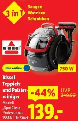 Lidl Bissel Teppich- und Polsterreiniger Angebot