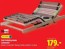 Lidl Hn8 Schlafsysteme Lattenrost Angebot
