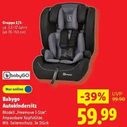 Lidl Babygo Autokindersitz Angebot