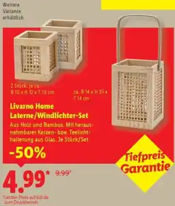 Lidl Livarno Home Laterne/Windlichter-Set Angebot