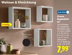 Lidl Livarno Regalwürfel Set Angebot