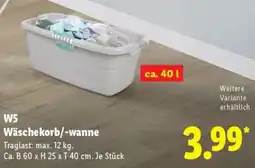Lidl W5 Wäschekorb/-wanne Angebot