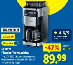 Lidl Severin Filterkaffeemaschine Angebot