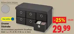 Lidl Livarno Sitztruhe Angebot