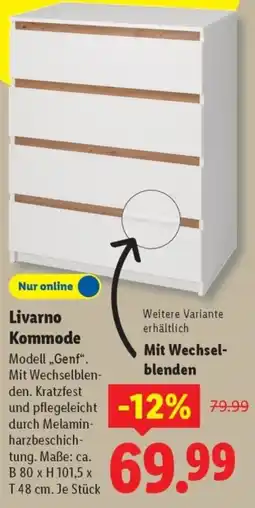 Lidl Livarno Kommode Angebot