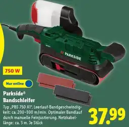 Lidl Parkside Bandschleifer Angebot