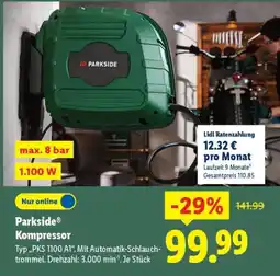 Lidl Parkside Kompressor Angebot