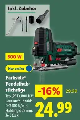 Lidl Parkside Pendelhubstichsäge Angebot