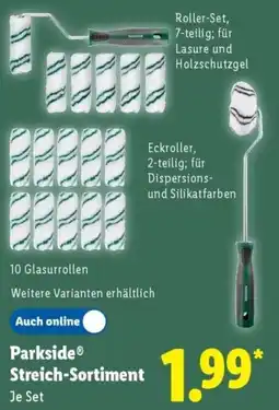 Lidl Parkside Streich-Sortiment Angebot