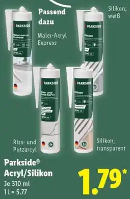 Lidl Parkside Acryl/Silikon Angebot