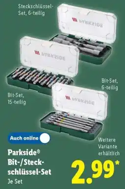 Lidl Parkside Bit-/Steckschlüssel-Set Angebot