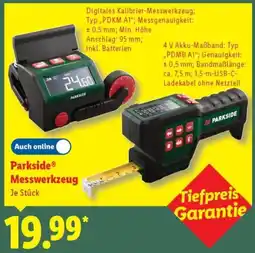 Lidl Parkside Messwerkzeug Angebot