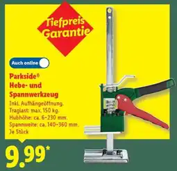 Lidl Parkside Hebe- und Spannwerkzeug Angebot