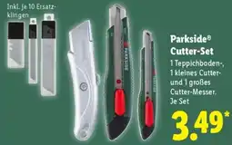 Lidl Parkside Cutter-Set Angebot