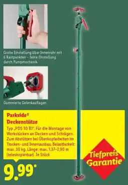 Lidl Parkside Deckenstütze Angebot