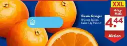 Aldi Süd Riesen-Orangen Angebot